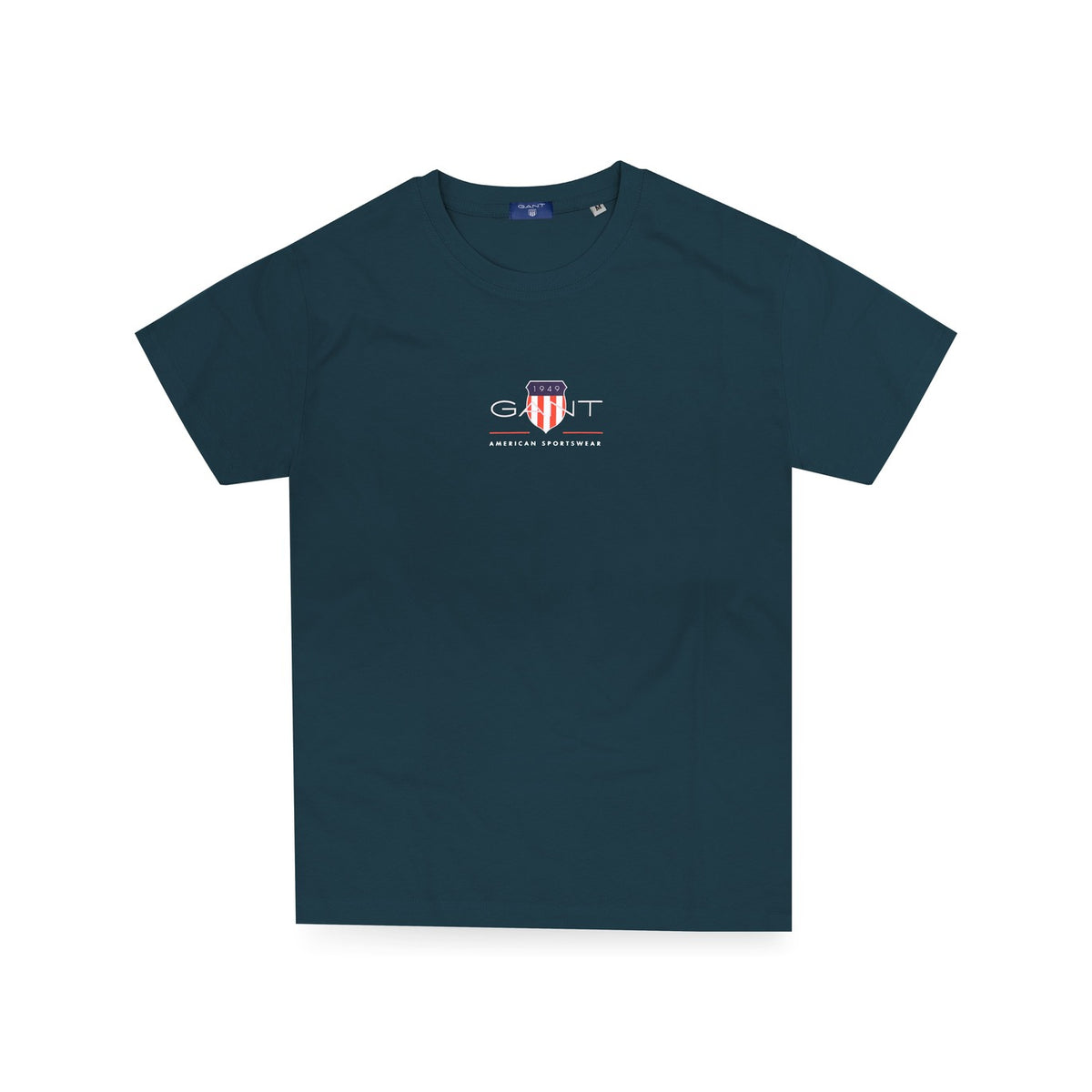 Gant Ανδρικό T-Shirt Regular Fit – Petrol