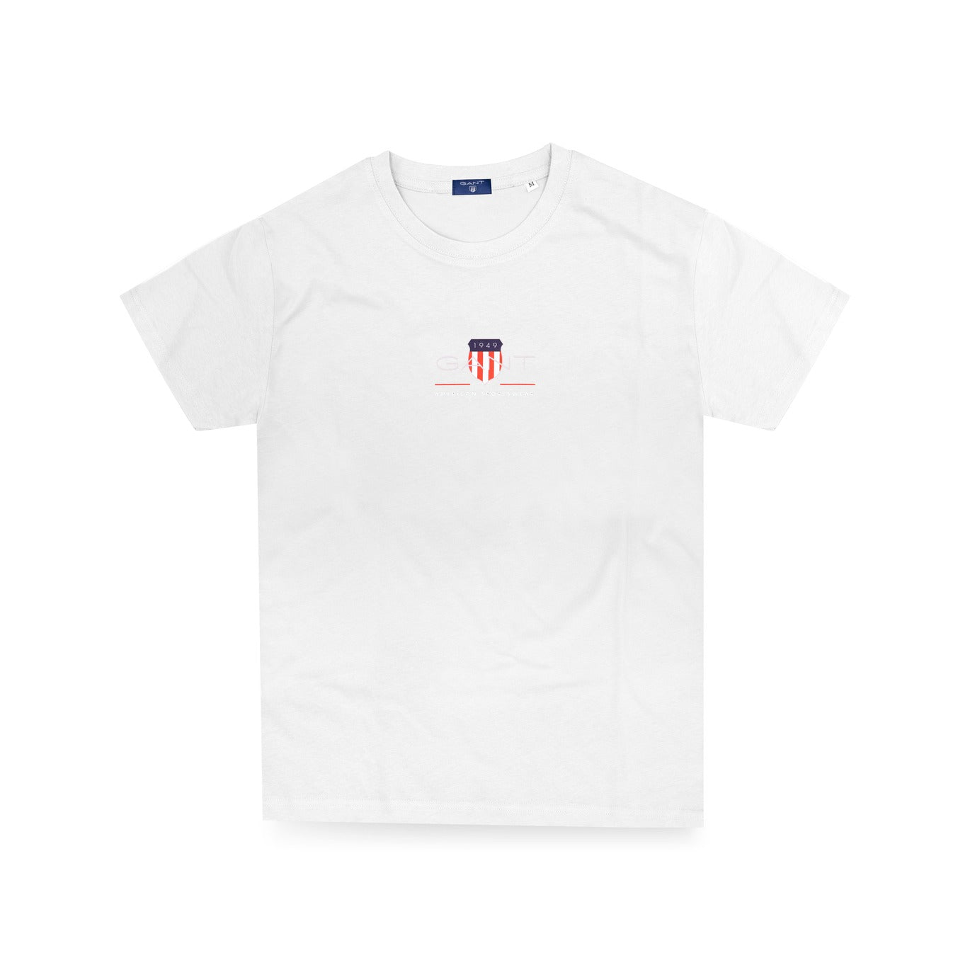 Gant Ανδρικό T-Shirt Regular Fit – White
