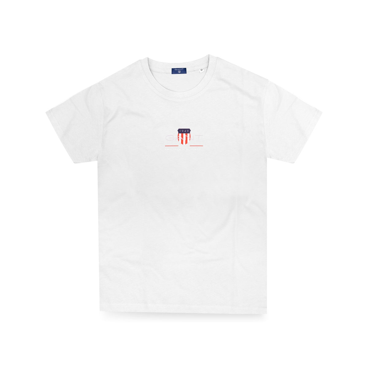 Gant Ανδρικό T-Shirt Regular Fit – White