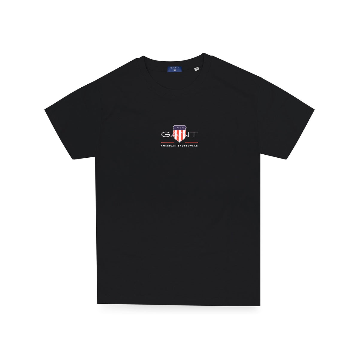 Gant Ανδρικό T-Shirt Regular Fit – Black