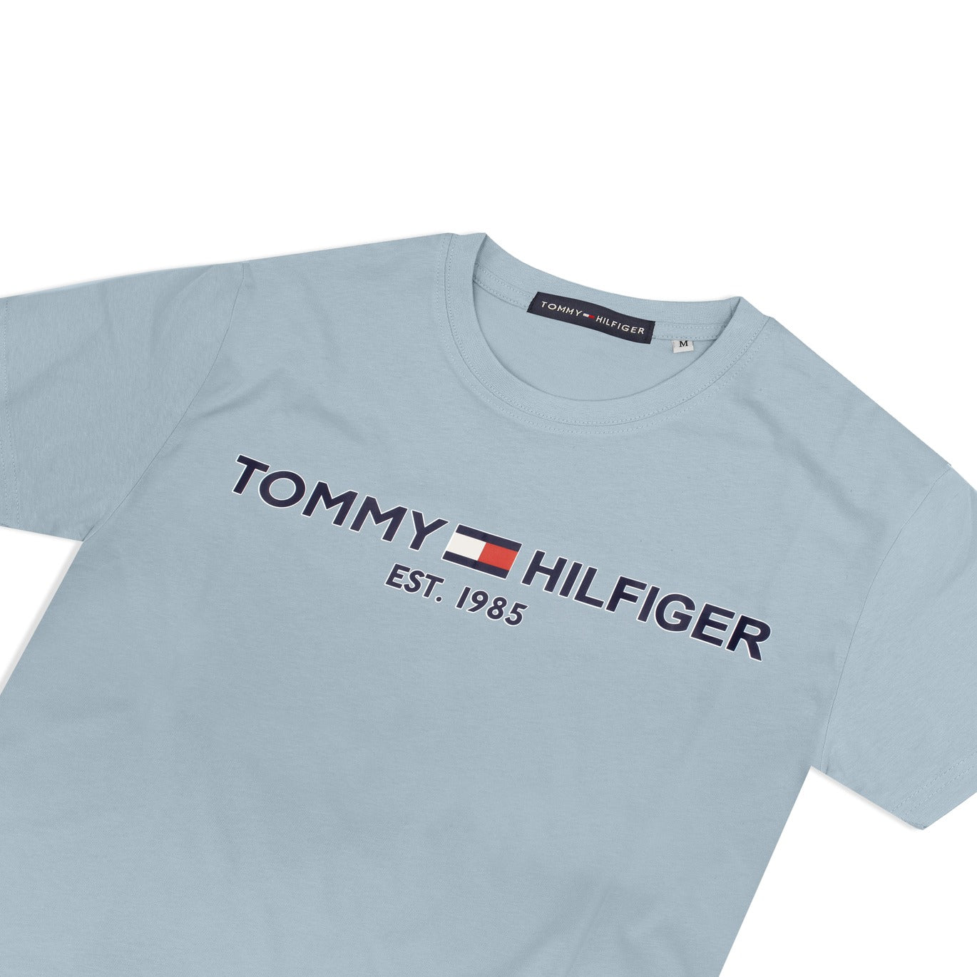 Tommy Hilfiger Ανδρικό T-Shirt Regular Fit – Sky Blue
