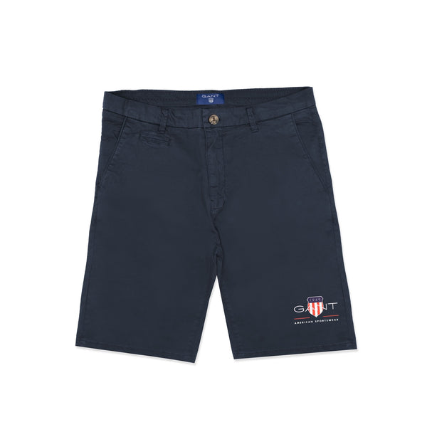 Gant Ανδρική Βερμούδα Regular Fit – Navy Blue