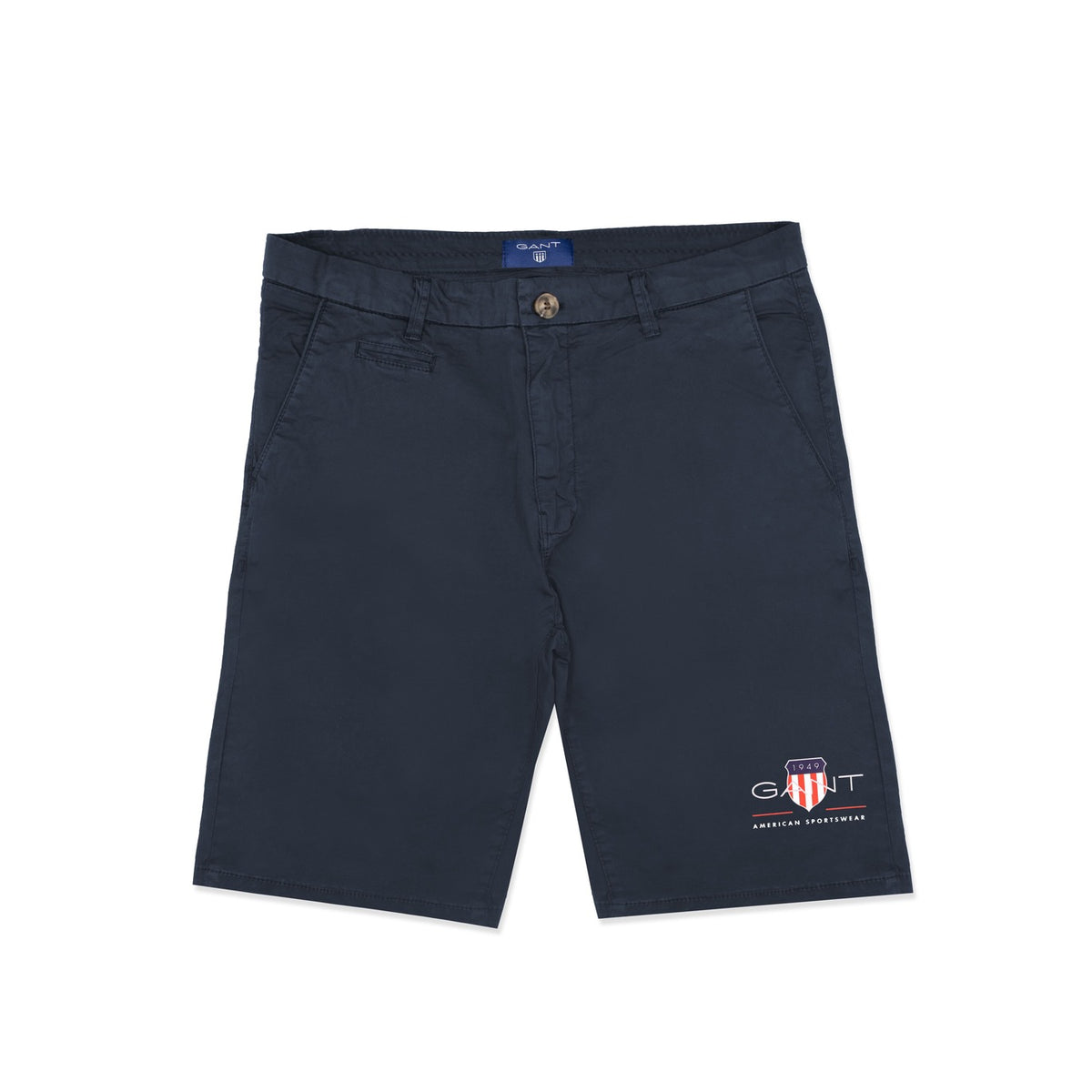 Gant Ανδρική Βερμούδα Regular Fit – Navy Blue