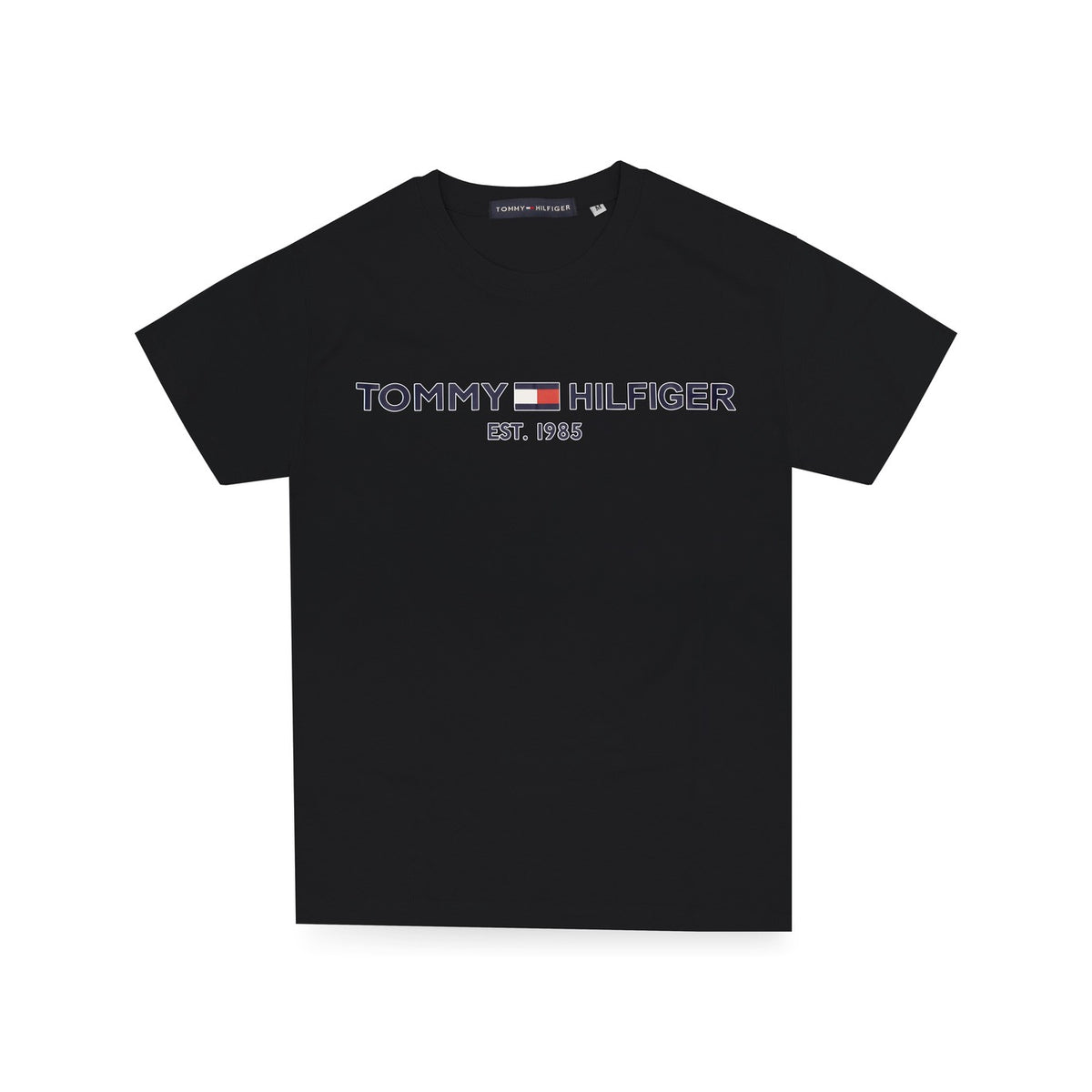 Tommy Hilfiger Ανδρικό T-Shirt Regular Fit – Black