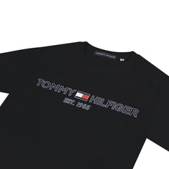 Tommy Hilfiger Ανδρικό T-Shirt Regular Fit – Black